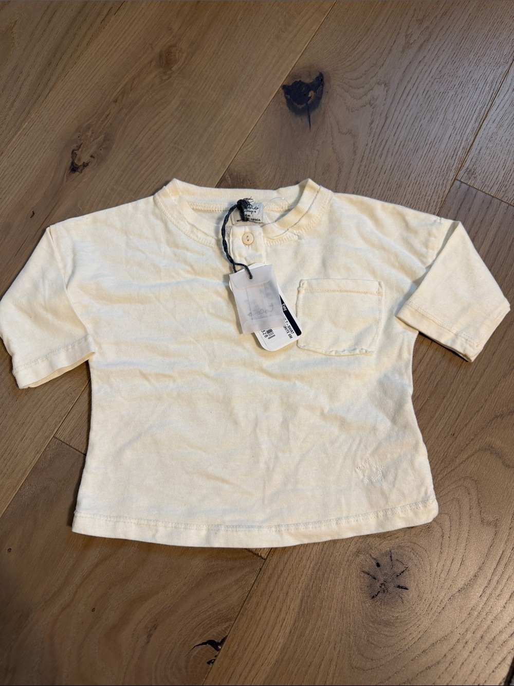 Tocoto vintage 6 Month Organic Cotton Basic Shirt